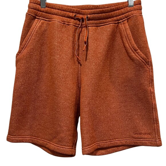 Smartwool Terry Shorts Orange Denim, Pockets, M - Picture 1 of 7